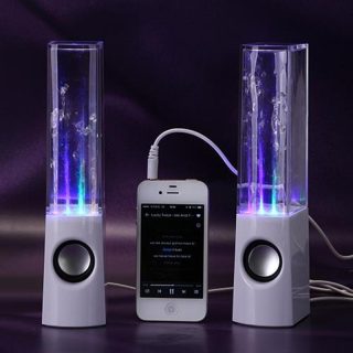 Dancing Water Speaker LED Light Fountain Speaker Family Party
