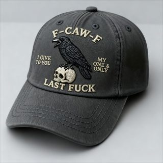 New F-CAW-F Raven Cap Baseball Hat