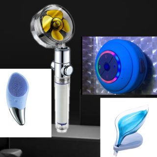 Mini Waterproof LED Speaker